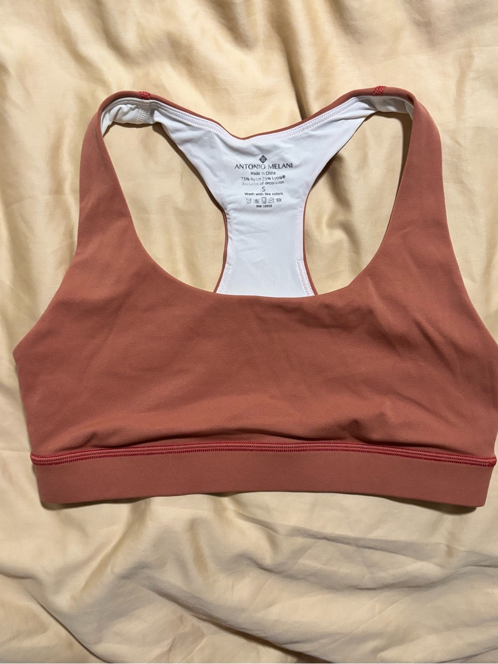 Antonio Melani Racerback Sports Bra